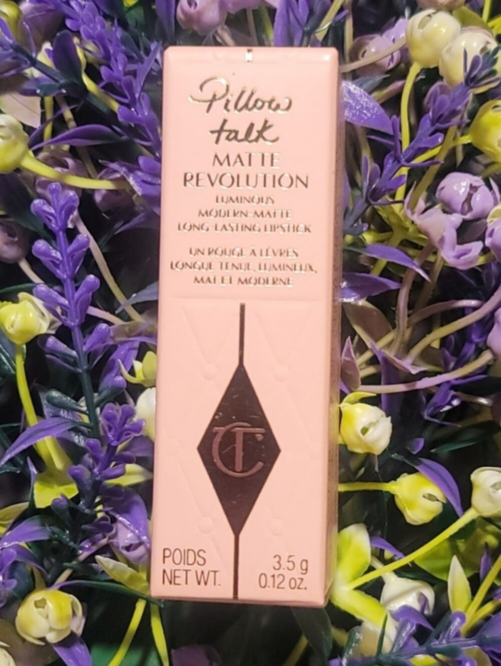 🩷 Charlotte Tilbury Pillow Talk Matte Revolution Lipstick-Soft Pink 3.5g .12 oz - Picture 2 of 5